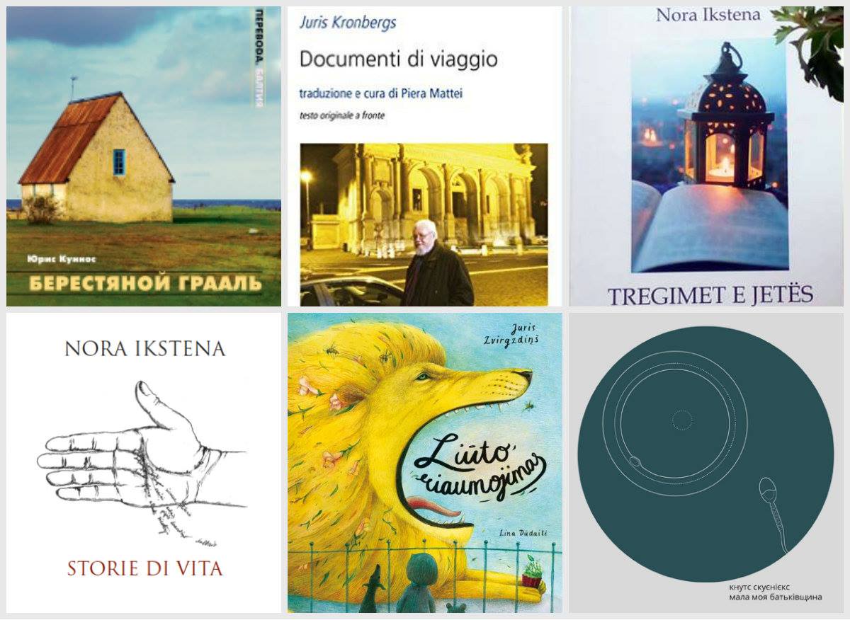Last year, six more books were published abroad – works by Juris Kronbergs,
Knuts Skujenieks, Nora Ikstena, Juris Zvirgzdiņš and Juris Kunnoss. 