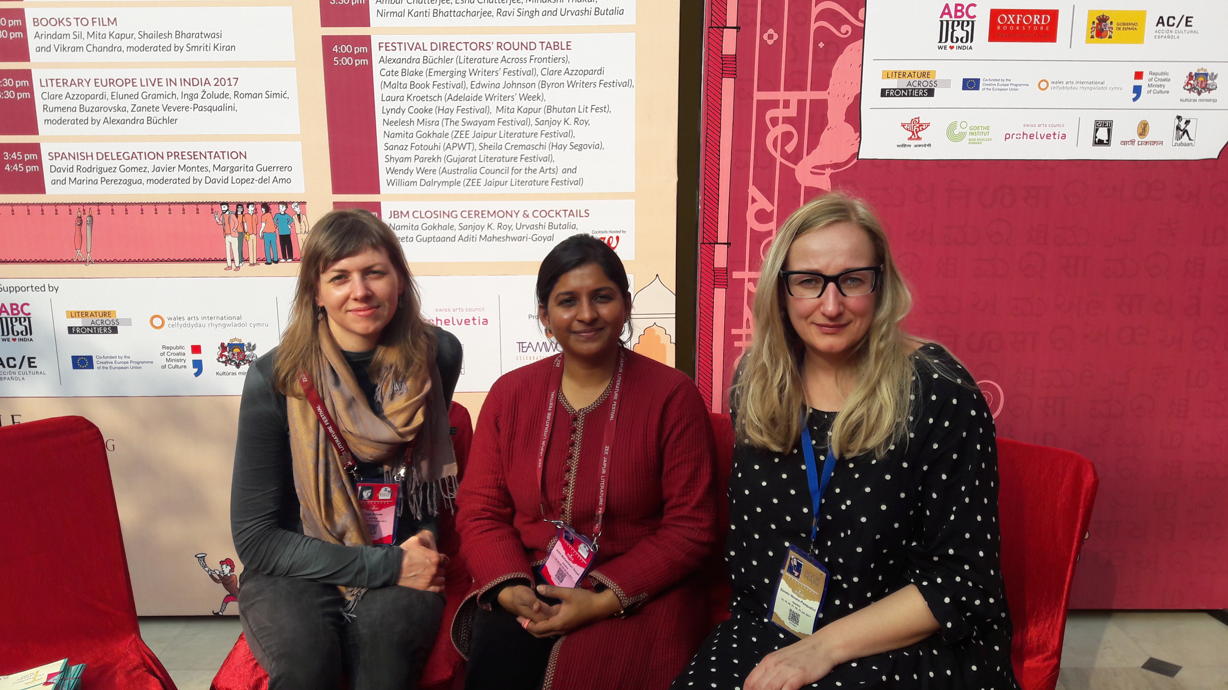 Last year in India Nora Ikstena’s collection of short prose “Dzīves
svinēšana” (Celebration of Life) was published in Hindi. Do you know who
made this possible, and how did India get word of her book in the first place?