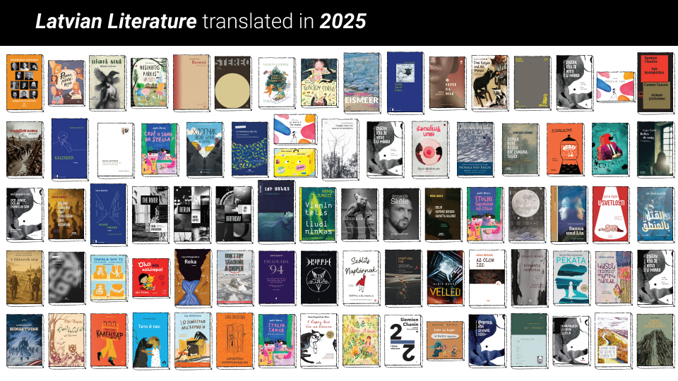 Last year translations of 83 works by Latvian authors released in 33 countries